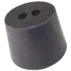 Rubber Stopper Two Holes