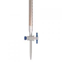 Burette, With Straight Bore PTFE Stopcock
