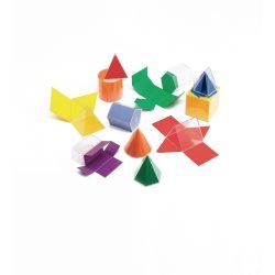Folding 2D-3D Geometric Solids