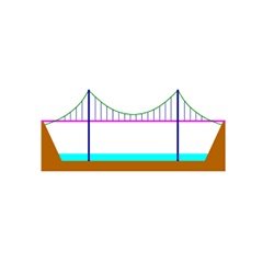 Simple Suspension Bridge