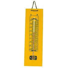 Thermometer Wall Dual Scale