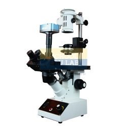 Trinocular Invertes Tissue Culture Microscope
