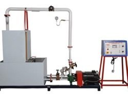 Series And Parallel Pump Test Set Comprising Wattmeters And Flow Channel- 650mmw